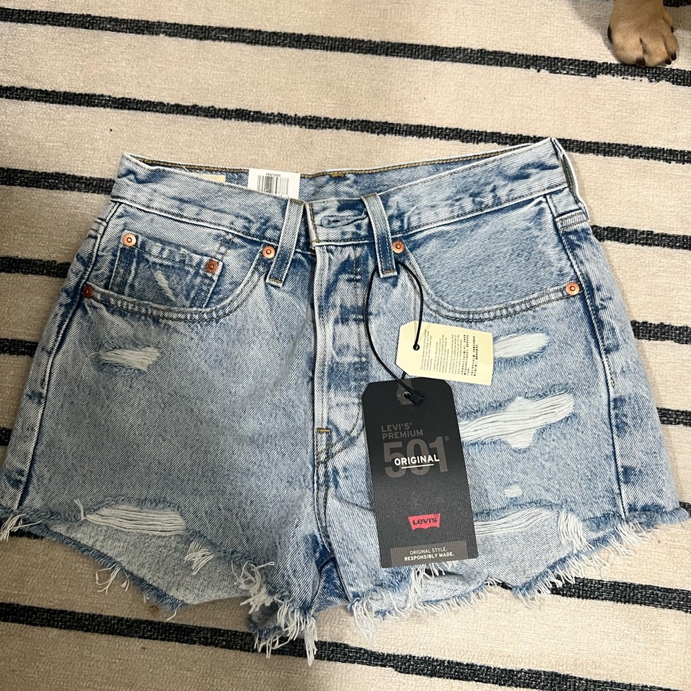 Levi's 501 Denim Short NWT